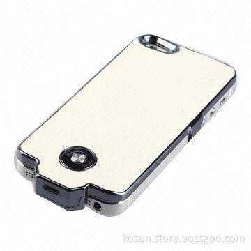 External Battery Cases, Made of PU Leather Material